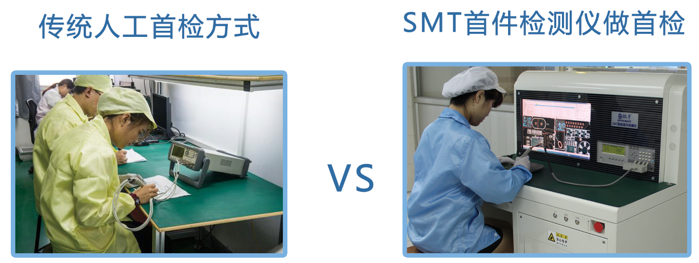 傳統(tǒng)人工首檢方式與SMT首件檢測儀的對(duì)比